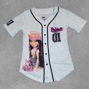 Bratz Jersey White Size Large